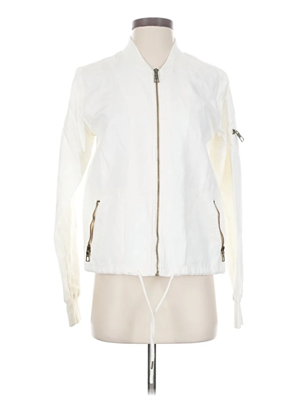 Michael Stars Canvas Bomber Jacket